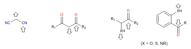 reagenti elettrofili nucleofili