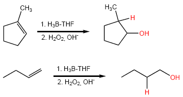 Regioselectividad antimarkovnikov de la hidroboración