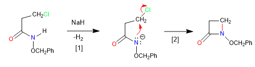 azetidine formation mechanism