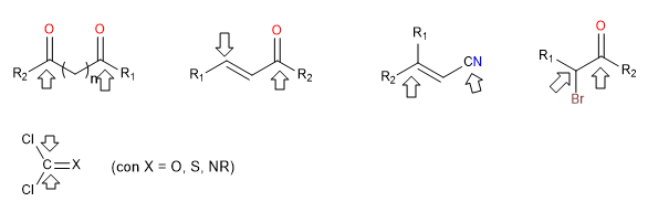 doubly electrophilic reagents