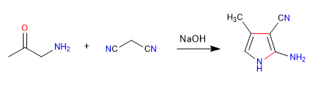 pyrrole cyclization sp synthesis