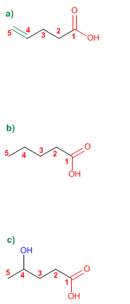 Carboxylic acid nomenclature