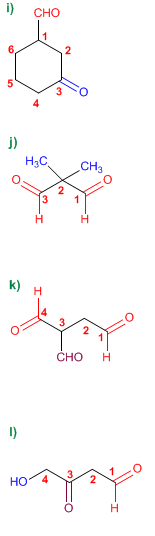 aldehyde and ketone nomenclature