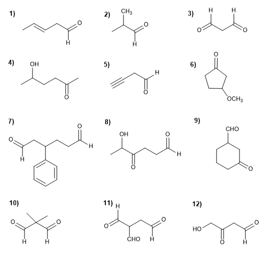 nomenclature aldehydes ketones statement