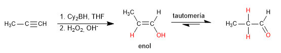 hydroboration alkynes01 2