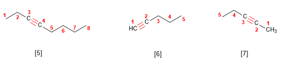 nomenclature-alkynes
