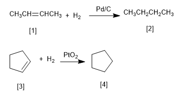akènes d'hydrogénation 1