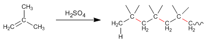 polymerization of alkenes