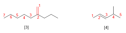 nomenclatura degli alcheni 2