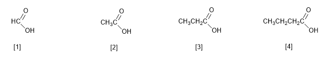 nomenclatura do ácido carboxílico