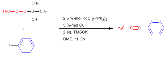 coupling-alkynylsilanols-halides-aryl